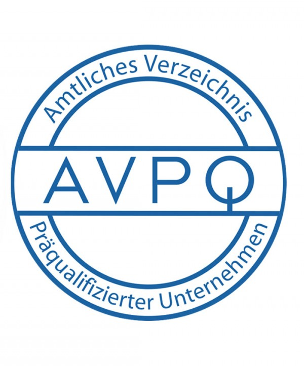 AVPQ – Amtliches Verzeichnis Präqualifizierter Unternehmen